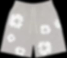 DENIM TEER SHORTS