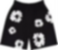 DENIM TEER SHORTS